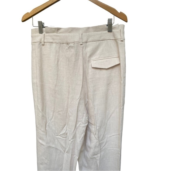 Bar III - High Rise I Linen I Cream I Trouser I Pants I Size: 8 - Picture 6 of 13
